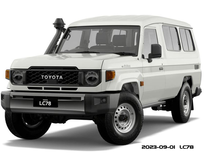 2024 Toyota Land Cruiser LC78 2024 Toyota Land Cruiser LC78